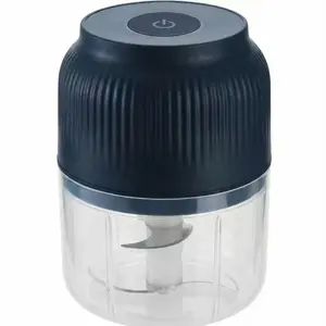 Electric Food Shredder USB Rechargeable Meat Grinder Wireless Garlic Puree Maker Portable Kitchen Vegetable Chopper for Onion Ginger Chili
