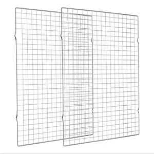 Cooling Rack for Baking, 2 Counts Baking Rack, Thick Wire Cookie Rack for Cooking, Roasting, Grilling, Drying, Oven Safe, Fits Half Sheet Pan, Baking Supplies