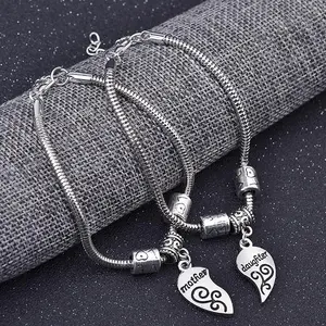 Accessories Mother and Daugther Family Series Heart Bracelet Mothers Day Bracelet