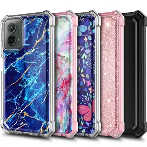 For Motorola Moto g STYLUS 5G 2024, Case  Built-In Screen Protector Phone Cover