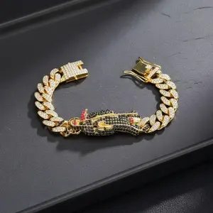 Punk Style Men's Creative & Unique Metal Domineering Bracelet Trendy Accessory for Unique Look