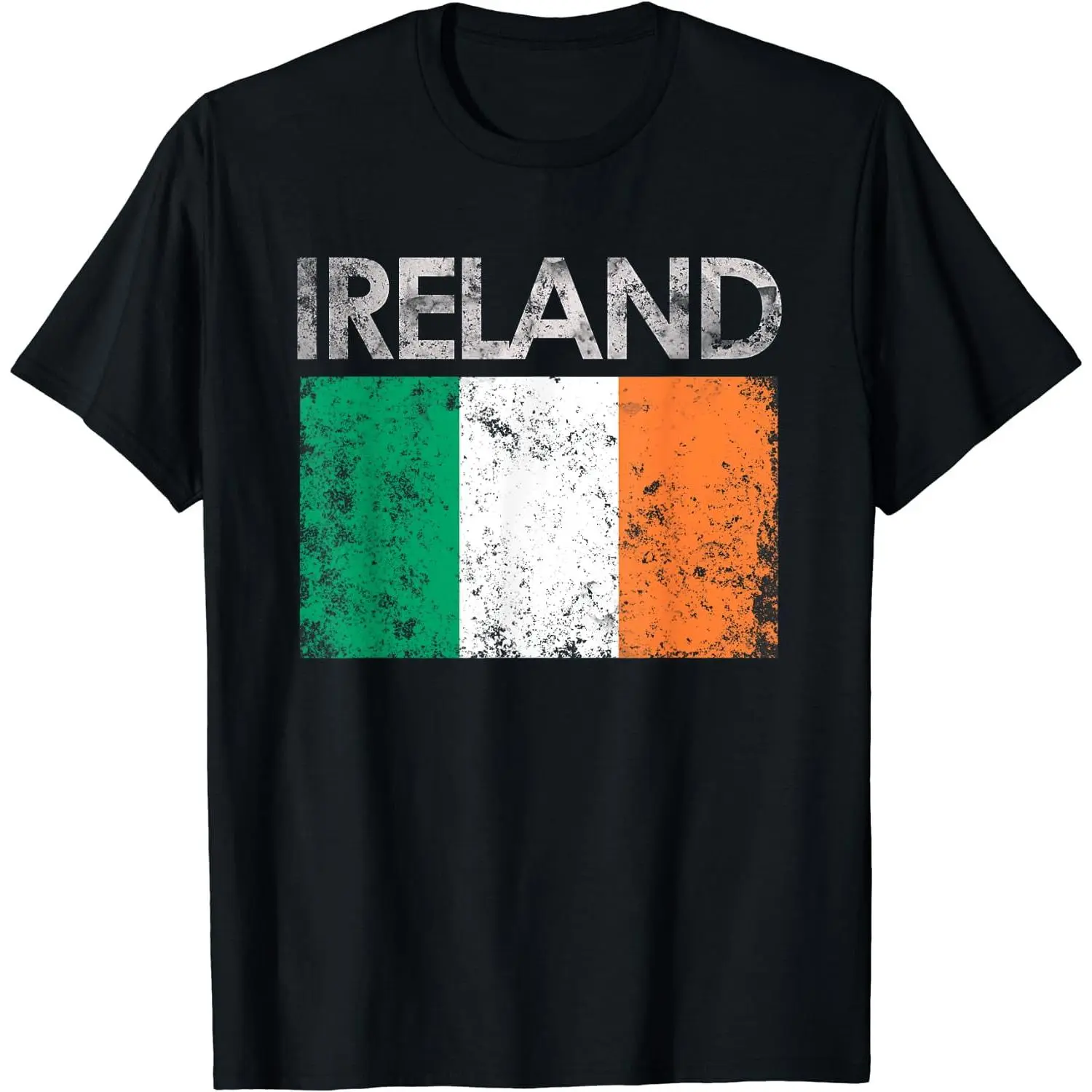 100% Cotton Vintage Ireland Irish Flag Pride Gift T-Shirt