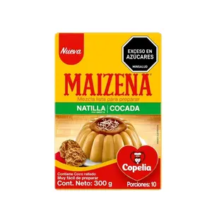 Maizena Cocada Copelia Flavored Natilla Mix 300g - Ready to Prepare Dessert Mix for 10 Servings Baking
