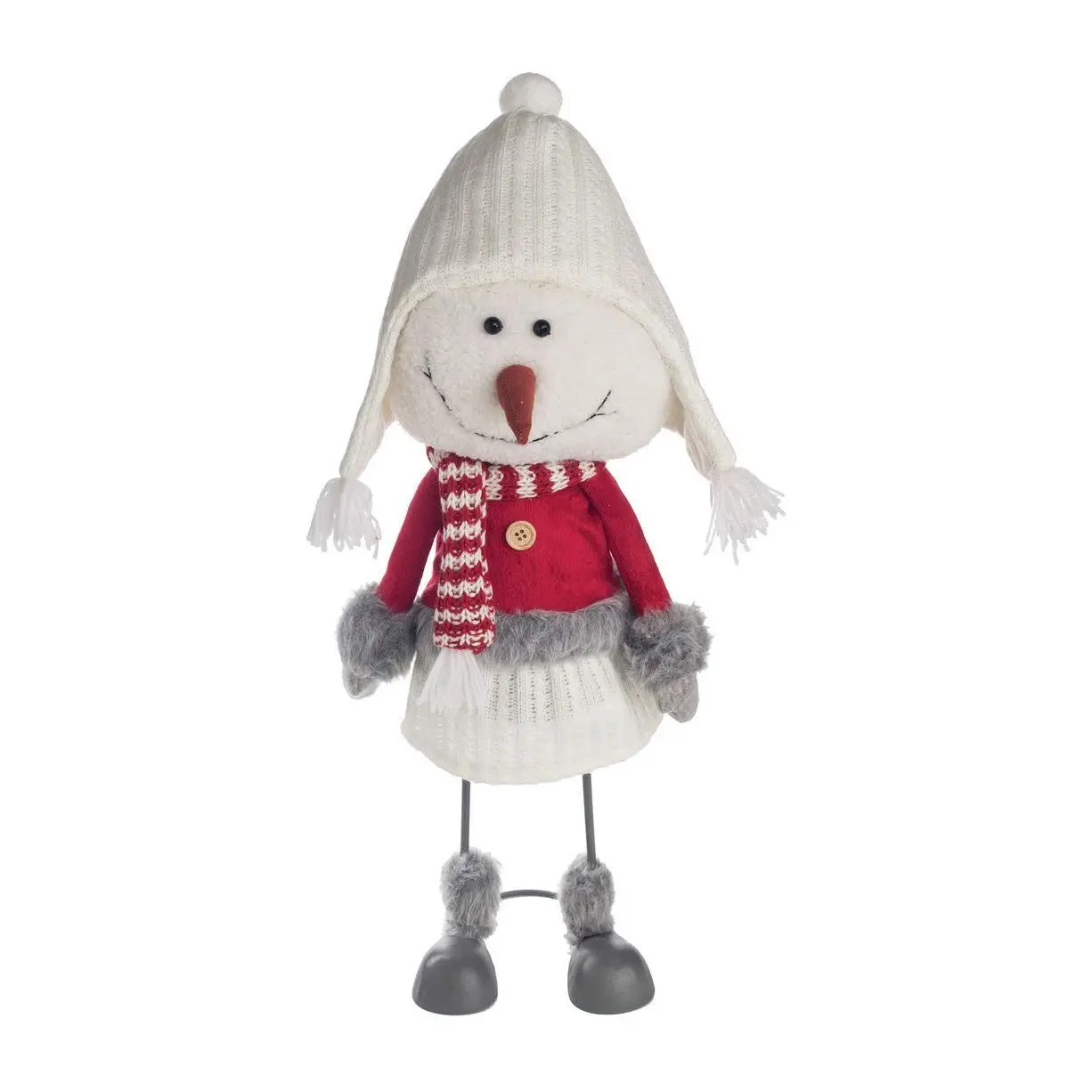 Gallerie II Bobble Xmas Snowgirl Tall Figurine