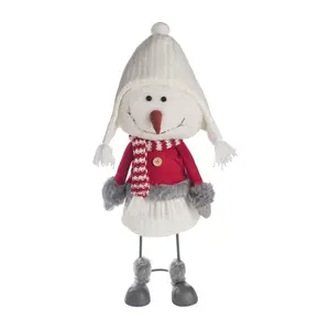 Gallerie II Bobble Xmas Snowgirl Tall Figurine