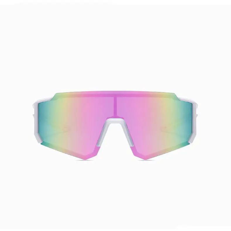 White Frame with pink lenses