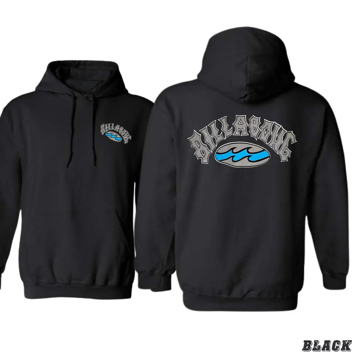 Billabong Hoodie - Classic Wave Logo Design, Perfect for Surfing Enthusiasts and Beach Lovers, Ideal for Casual and Comfortable Wear, Hoodie For Men, Hoodie For Women, Premium Apparel Celebrating the Surfing Lifestyle Menswear Sweaters