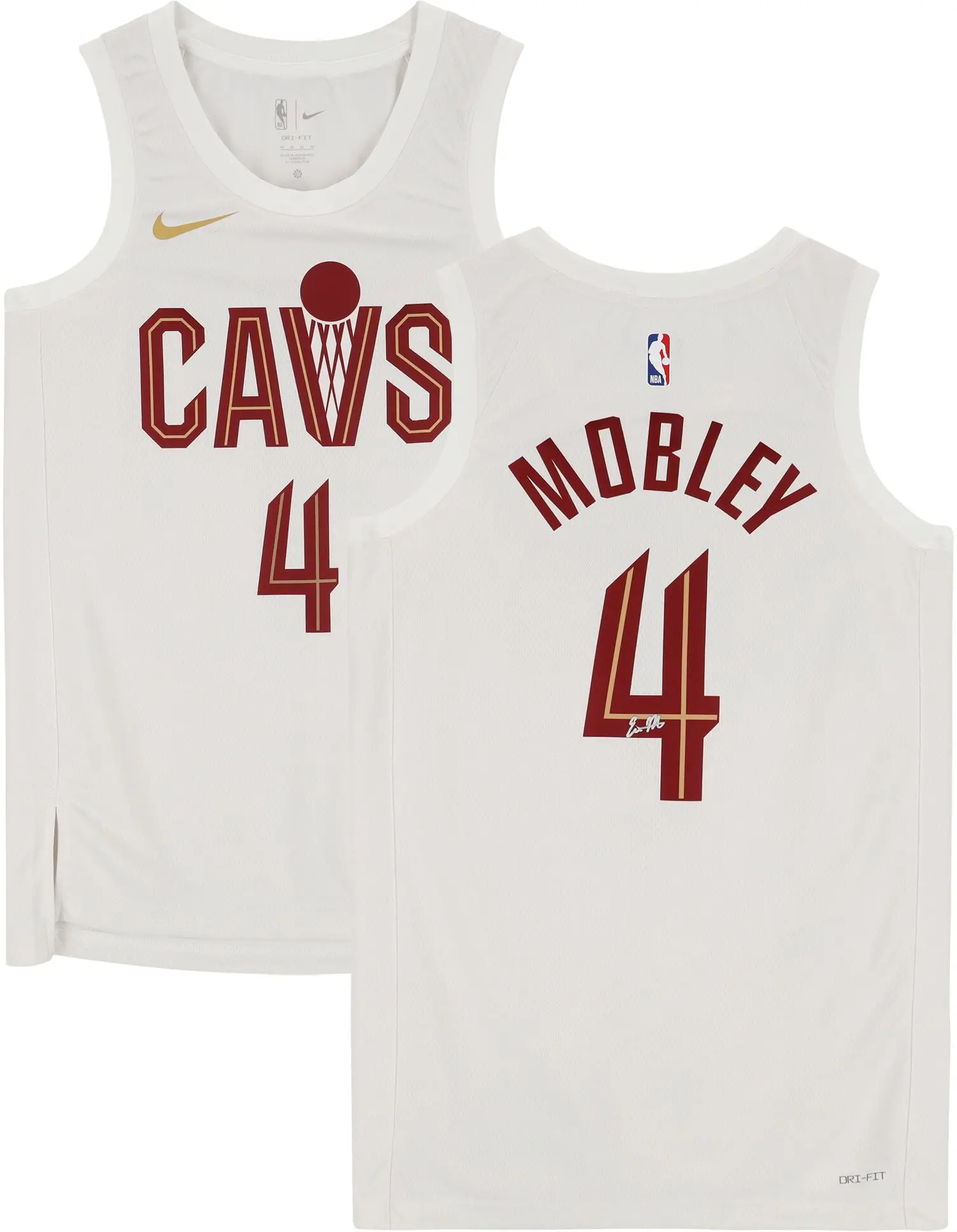 Evan Mobley Cleveland Cavaliers Autographed White Nike 2022-2023 Association Swingman Jersey - Fanatics Authentic Certified