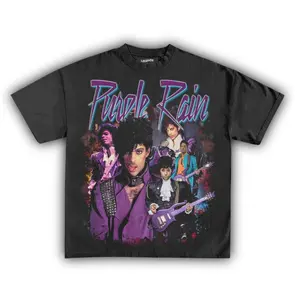 PRINCE PURPLE RAIN TEE – Hip Hop Streetwear Tee, Urban Style Shirt