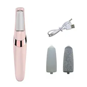 Electric Feet Callus Remover Portable Electronic Foot File Pedicure Tools Waterproof Foot Scrubber File for Dead Hard Cracked Dry Skin Pedi Foot Care