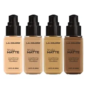 LA COLORS TRULY MATTE FOUNDATION, LONG LASTING, 1.3 oz Makeup Cosmetic