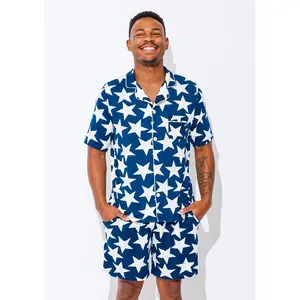 Men's - Catnapper Set (Navy White Star)