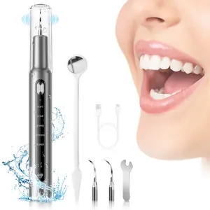 bogoeooa Plaque/Tartar Remover for Teeth, 5 Modes Rechargeable Teeth Cleaning Kit with Dental Tools, Effective Remove Plaque Tartar and Stains Preventing Cavities Bad Breath, Long Battery Life Waterproof Oral