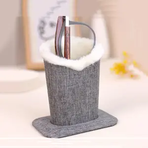 1PC Winter Plush Eyeglass Holder Eyeglass Stand Display Stands Glass Shelf Sunglass Holder Polyester Cloth Eyeglass Stand