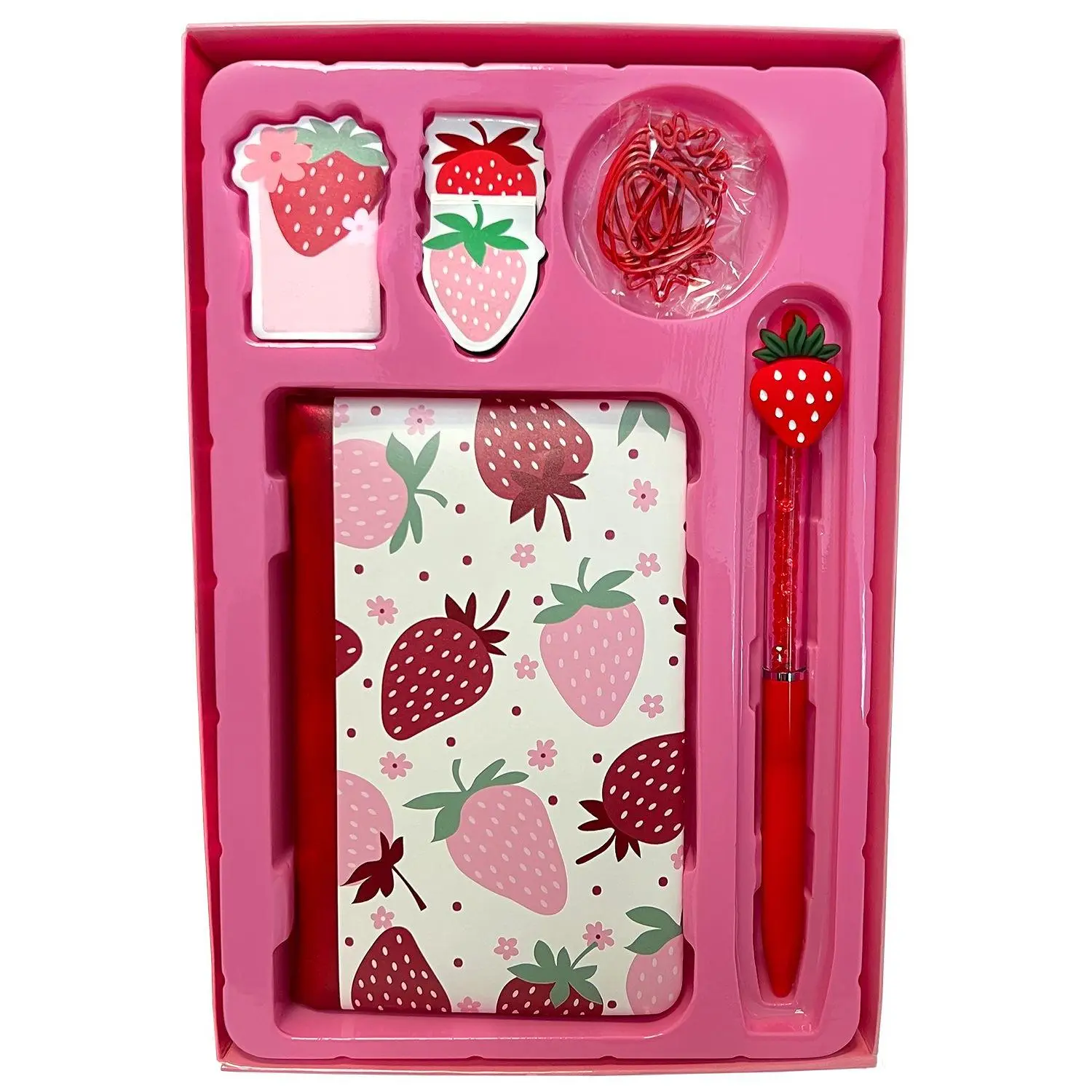 Strawberry Mini Boxed Journal Set