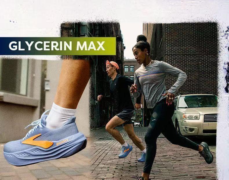 Sneakers for Men Women Glycerin Max Casual Cushioning Anti Slip Guard Your Knees Against Injury Comfortable Sport Shoes Running Marathon Fitness Gym Work Commute Daily Gift