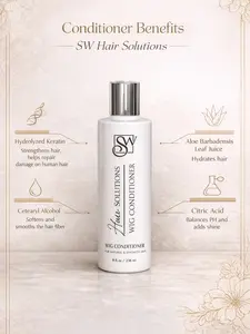 SW Hair Solutions | Wig Conditioner for all Wig types shampoo
