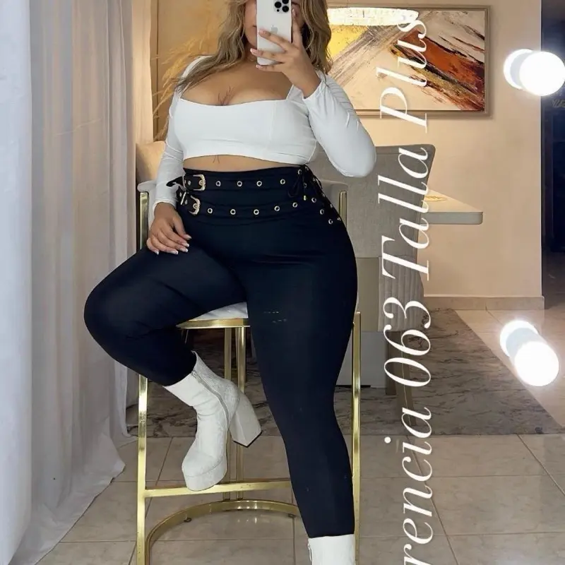 Leggings Colombiana Talla Plus Referencia 063