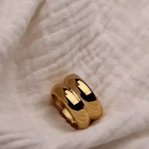 Roma Ring – 18K Gold Plated Double Band Statement Ring