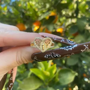 Heart Wired Adjustable Virgin Mary Ring -