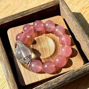 Premium - Strawberry Quartz & White Quartz (X11)