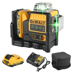DEWALT DW089LG  Laser Level 12V Lithium Battery Powered 12 Lines Green Meter 360 Degree Horizontal & Vertical Outdoor Tool