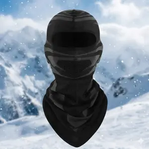 Winter Motorcycle Balaclava - Windproof & Breathable Ski Face Mask for Men & Women. Cold Weather Riding Gear, Anti-Fog Snowmobile Helmet Liner, Outdoor Sports Wind Protection Hood.