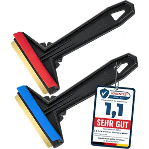 Ice Scraer Brass Bade - , Easy  efficient - [ 2 ack ] Ice Scraers for  Windshied Ice Scraer - Brass Ice Scraer for  - Origina Murska from Euroe - for Winter A054-2