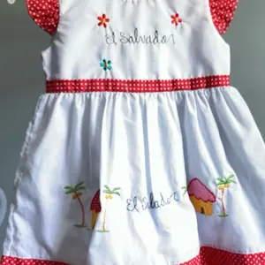Tiny giant’s dress for ages 9-12 months spring dress