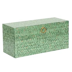 Tanzin Box in Green Marble