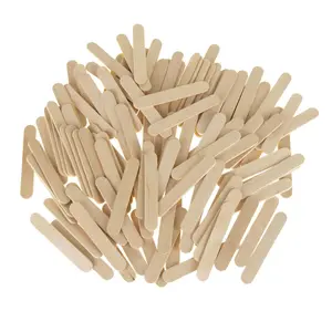 Wooden Craft Popsicle Sticks, Natural, 2-1/2-Inch, 120-Piece Wooden Craft Popsicle Sticks, Natural, 2-1/2-Inch, 120-Piece