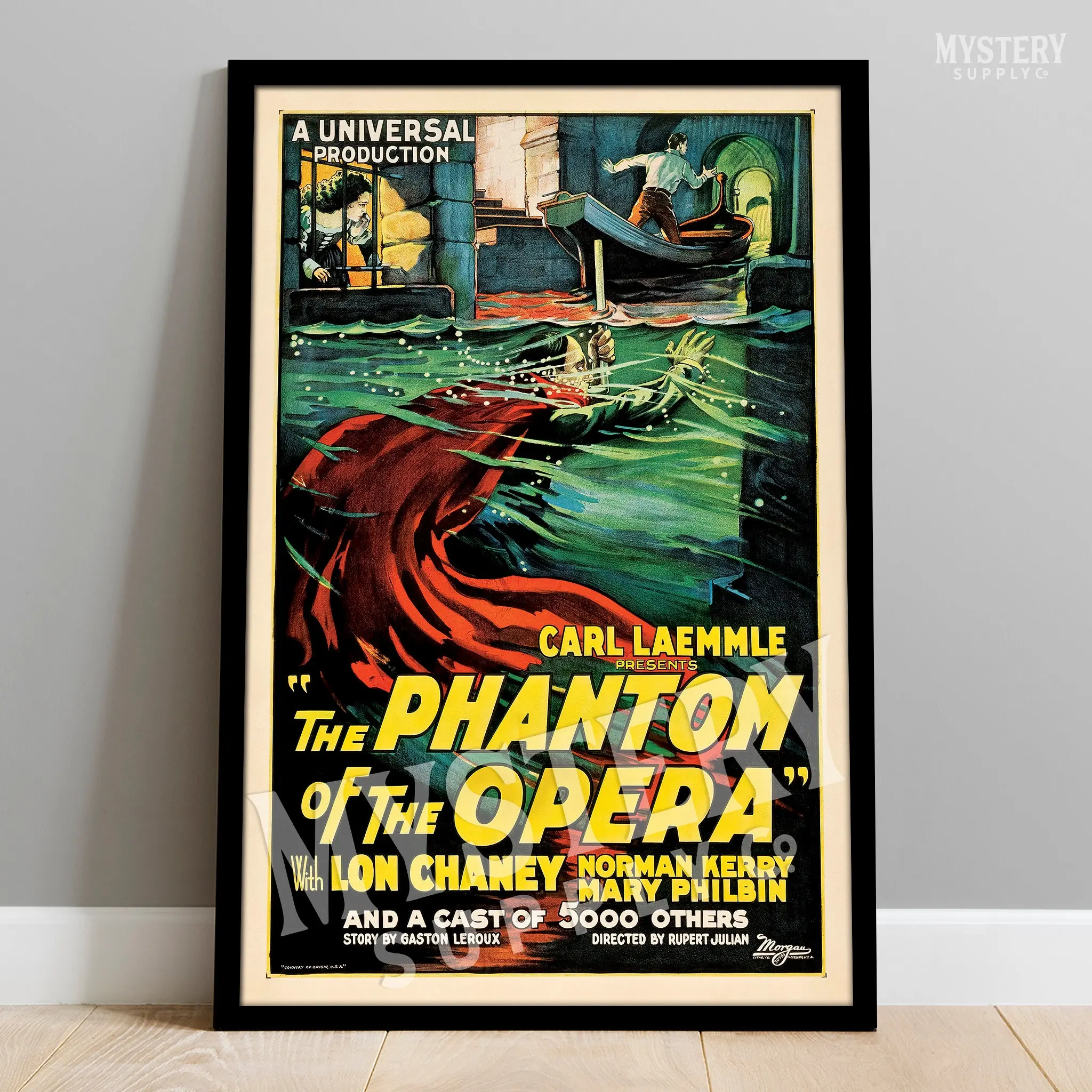 The Phantom of the Opera 1925 Vintage Horror Monster Movie Poster Unframed  / Wall Decor Art Poster Unframed   #70