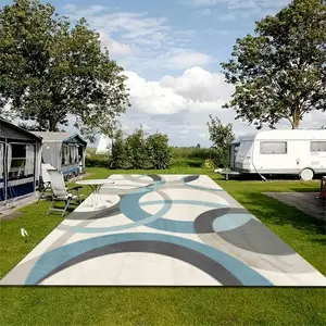 Outdoor Camping Carpet, Rectangle Home Decorative Mat, Non-slip Floor Mat for Home Living Room Bedroom Outdoor Camping, Room Decor