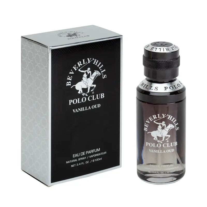 Beverly Hills Polo Club | Vanilla Oud 3.4oz / 100ml Eau de Parfum Spray – Smooth Warm Vanilla & Oud Fragrance – Timeless Fresh Unisex Scent – Long-Lasting All-Day Wear | Ideal for Everyday Use or Special Occasions Elegant Perfume