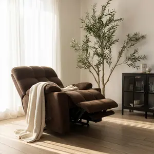 [Father's Day Gift] COLAMY SERENE Recliner Massage Chair Dual Motor Power Lift with 8-Point Vibration Massage & Dual-Zone Heating OEKO-TEX Certified Fabric for Comfort and Durability
