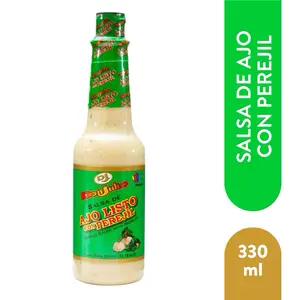 2 salsa de ajo Listo  330ml