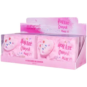 Paleta de Rubor You Are Gonna Make It! Kevin & Coco - Venta al por Mayor Display 6 Unidades (KC245123)