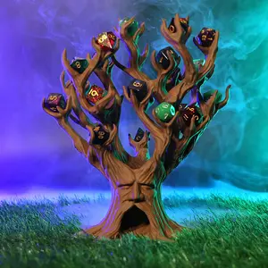 Treant Dice Tree & Dice Roller - Dice Tray Decorative Rack Display Organizer for Tabletop RPG & DND