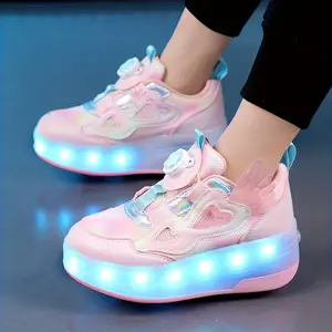 New spring and summer fashion cool low-top roller skates, lightweight shoes suitable both men and women, suitable all seasons indoors and outdoors, wear-resistant roller skates