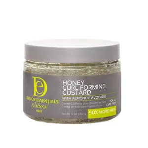 Design Essentials Almond And Avocado Honey Curl Forming Custard 12 oz Haircare