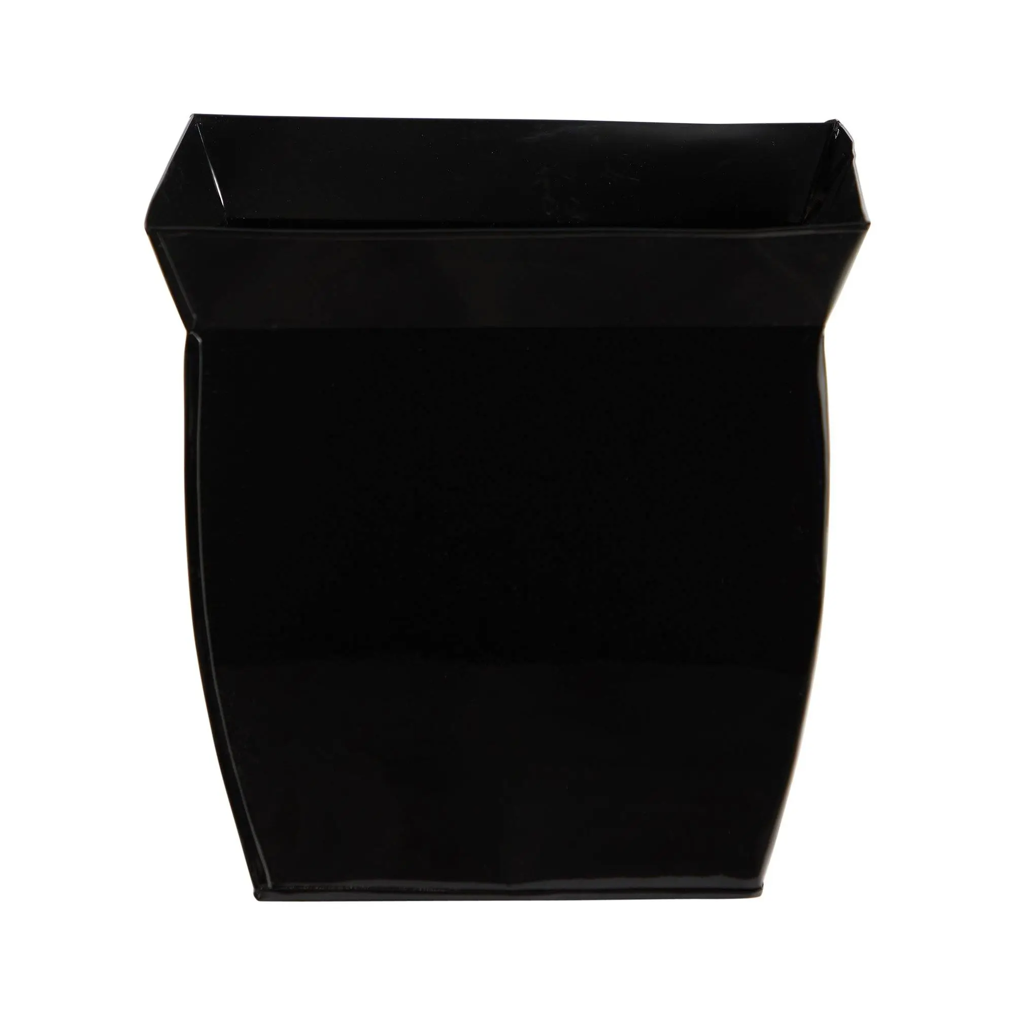 11.75in Fluted Metal Square Large Planter Pot - Indoor Home Improvement & Garden Supplies Solution (Large Planter Pots Option)