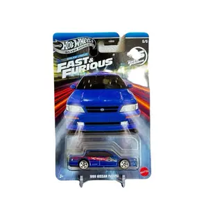 Hot Wheels 1999 Nissan Maxima Silver Series Fast & Furious 5/5 Metal Base 1:64 Diecast Car
