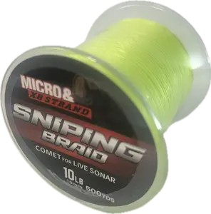 Sniping Braid - 10 LB Comet Pro Spool - 500 Yards