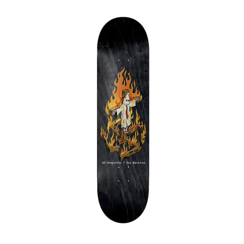 Toy Machine - Ed Templeton Charred Cross II