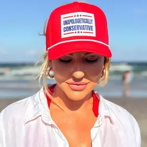 Unapologetically Conservative Red Cap - Bold Statement Accessory for Conservatives