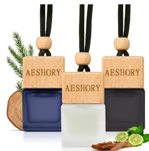 3-Pack Luxury Car Diffuser Set – Sandalwood, Teakwood & Cologne | Long-Lasting Hanging Car Air Freshener, Essential Oil Car Charm  ：
