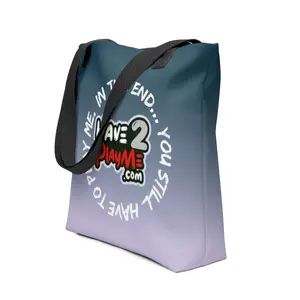 Tote Bag, faded purple