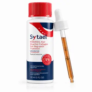Sytael 5% Minoxidil Hair Regrowth Solution | For Men’s Hair & Beard | Hair Loss Therapy for Women | Denser Hair | Promotes Hair Growth & Improves Dry Scalp | Infused with Collagen, Polygonum Multiflorum & Natural Plant Extracts