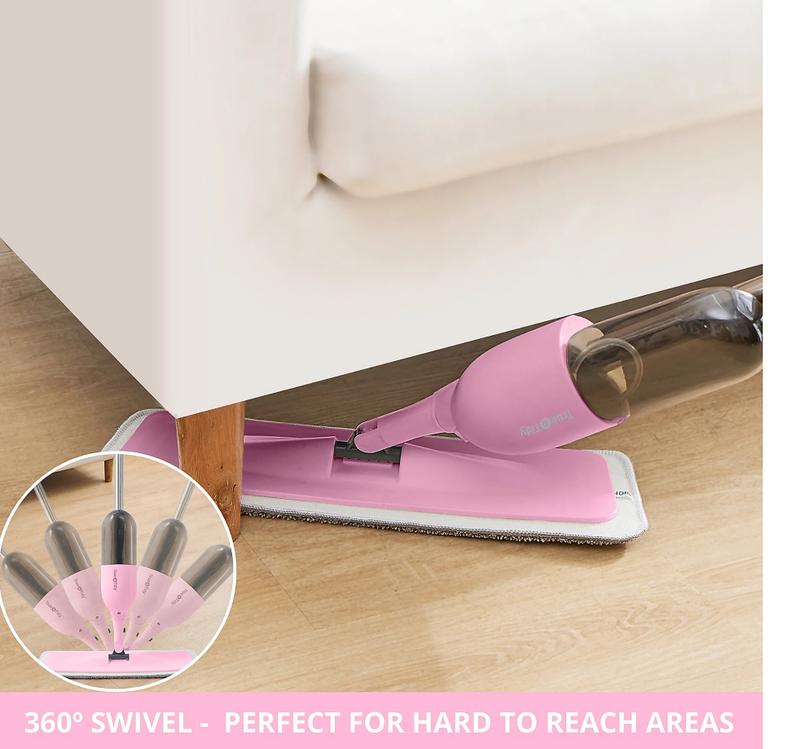 True & Tidy SPRAY-360 Clean Everywhere Spray Mop Kit