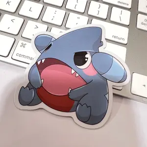 Gible Pokémon Vinyl Sticker
